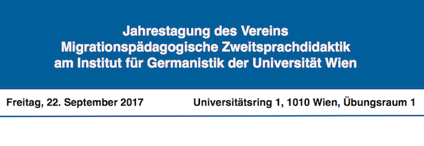 Jahrestagung des Vereins Migrationspadagogische Zweitsprachdidaktik