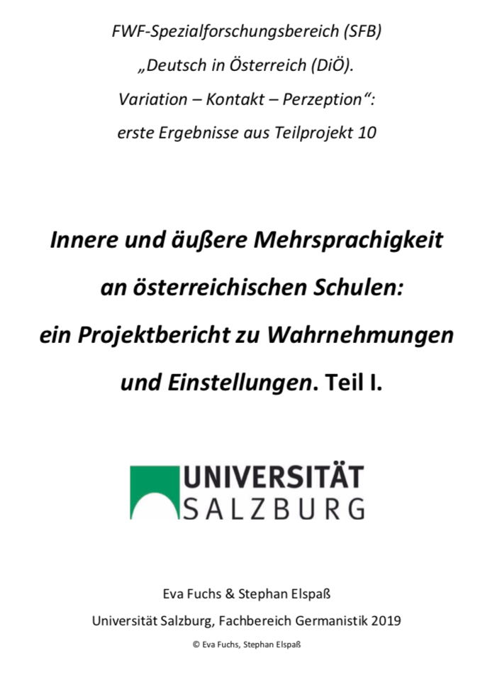Innere und äußere Mehrsprachigkeit an österreichischen Schulen